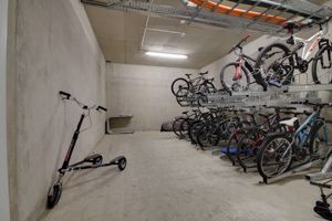 Communal Car Park Bike Store- click for photo gallery